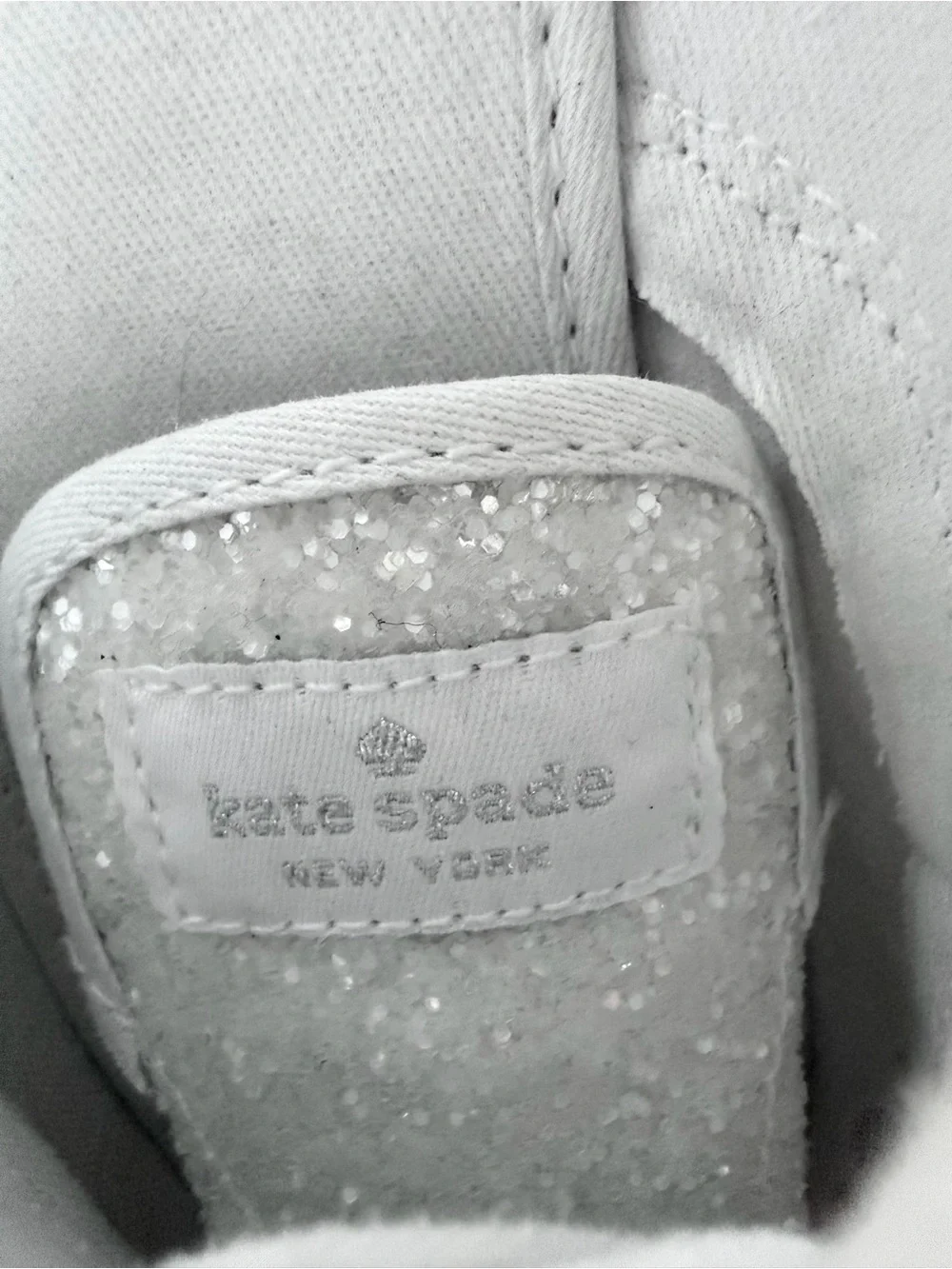 kate spade glitter covered